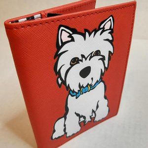 Westie Passport Cover w/ cardholder by Marc Tetro - Brand New!!  Adorable